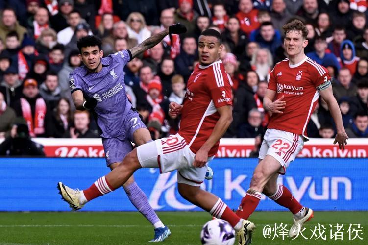 英超-7轮仅1胜！利物浦0-3惨败诺丁汉森林跌至第11名